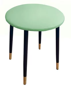 Taboret TRIX D7 seledyn podstawa czarna/złota - Taborety i hokery - miniaturka - grafika 2