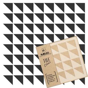 Nakleo szablon malarski // płytki - kafelki // LAVOS - 30x30cm - Szablony malarskie - miniaturka - grafika 2
