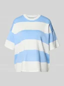 Swetry damskie - Bluzka o kroju relaxed fit z mieszanki wiskozy model ‘LULS’ - miniaturka - grafika 1