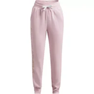 Spodnie i spodenki dla dziewczynek - Spodnie dresowe dziewczęce Under Armour Rival Fleece Joggers - miniaturka - grafika 1