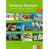 Książki do nauki języka niemieckiego - LektorKlett Dreimal Deutsch Lesebuch NEU z płytą CD - Matecki Uta - miniaturka - grafika 1