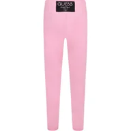 Spodnie sportowe damskie - Guess Legginsy | Slim Fit - miniaturka - grafika 1