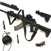 Amunicja i osprzęt ASG - RAGNAROK Pas TYR Carbine Gen.II, jedno-/dwupunktowy z dodatkowym mocowaniem Olive - miniaturka - grafika 1