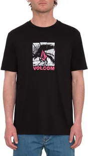 t-shirt VOLCOM OCCULATOR TEE Black - Koszulki męskie - miniaturka - grafika 1