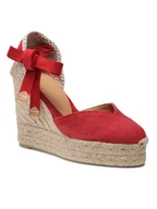 Espadryle damskie - Castañer Espadryle Chiara/8ED/002 021668-604 Czerwony - miniaturka - grafika 1