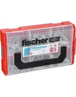Akcesoria do elektronarzędzi - Fischer Fischer FIXtainer SX Dowel Box jasnoszary 210 części (532892) - miniaturka - grafika 1