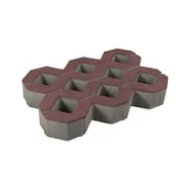 Cegły, pustaki, bloki - Ażur czerwony 40 x 60 x 8 POLBRUK - miniaturka - grafika 1