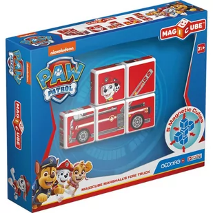 Geomag Geomag Magicube Klocki Magnetyczne Psi Patrol Marshall 00808 080 X14a^ Y6d(allegro) - Układanki dla dzieci - miniaturka - grafika 4