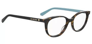 Okulary korekcyjne Love Moschino MOL543 ISK - Okulary korekcyjne, oprawki, szkła - miniaturka - grafika 2