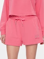 Spodenki damskie - Armani Exchange Szorty sportowe 3DYS89 YJFHZ 14BH Różowy Regular Fit - miniaturka - grafika 1