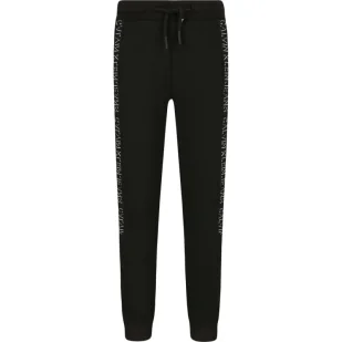 CALVIN KLEIN JEANS Spodnie dresowe | Slim Fit - Spodnie i spodenki dla chłopców - miniaturka - grafika 1