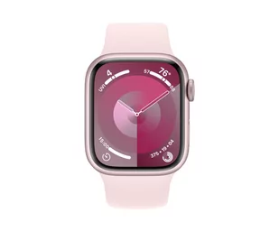 Apple Watch Series 9 GPS 41mm Aluminium Sport S/M Różowy - Smartwatch - miniaturka - grafika 4