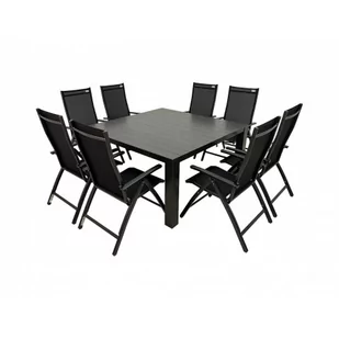 PRATO EXPERT - aluminiowy zestaw ogrodowy 8+1 - Meble ogrodowe - miniaturka - grafika 1