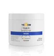 Maski do włosów - ALFAPARF YELLOW CURLS MASKA WŁOSY KRĘCONE 500ML - miniaturka - grafika 1