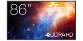 Monitory reklamowe i wyświetlacze - Optoma N3861K 86" Display - miniaturka - grafika 1