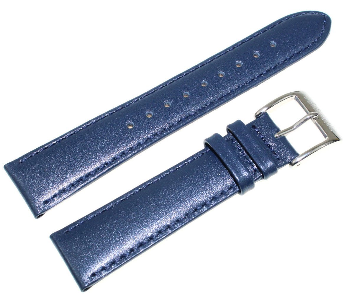 Pasek do zegarka Atlantic 20 mm niebieski matowy