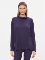 Piżamy damskie - Triumph Bluza Thermal MyWear Sweater 10216560 Granatowy Regular Fit - miniaturka - grafika 1
