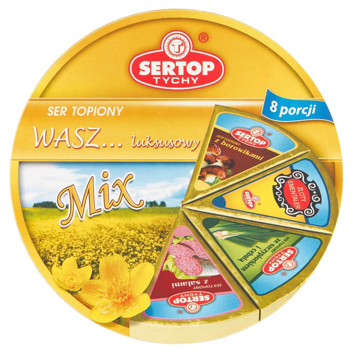 Serek topiony mix smaków Sertop 140 g