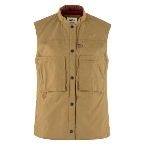 Fjallraven 87175-232 Singi Padded Vest W damska kamizelka sportowa Buckwheat Brown, rozmiar S