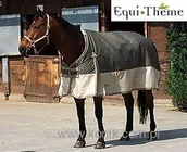 Derki dla konia - Equi-Theme Derka padokowa 300g 210D ELASTIS - miniaturka - grafika 1