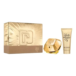 Paco Rabanne Lady Million Zestaw Woda perfumowana spray 80 ml Balsam do ciała 100 ml - Zestawy perfum damskich - miniaturka - grafika 1