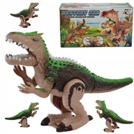 Figurki dla dzieci - INTERAKTYWNY DIONOZAUR TYRANOZAUR CHODZI ŚWIECI - miniaturka - grafika 1