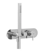 Baterie wannowe i prysznicowe - Ravak Espirit - Bateria podtynkowa, na 2 urządzenia, z akcesoriami, chrom X070207 - miniaturka - grafika 1