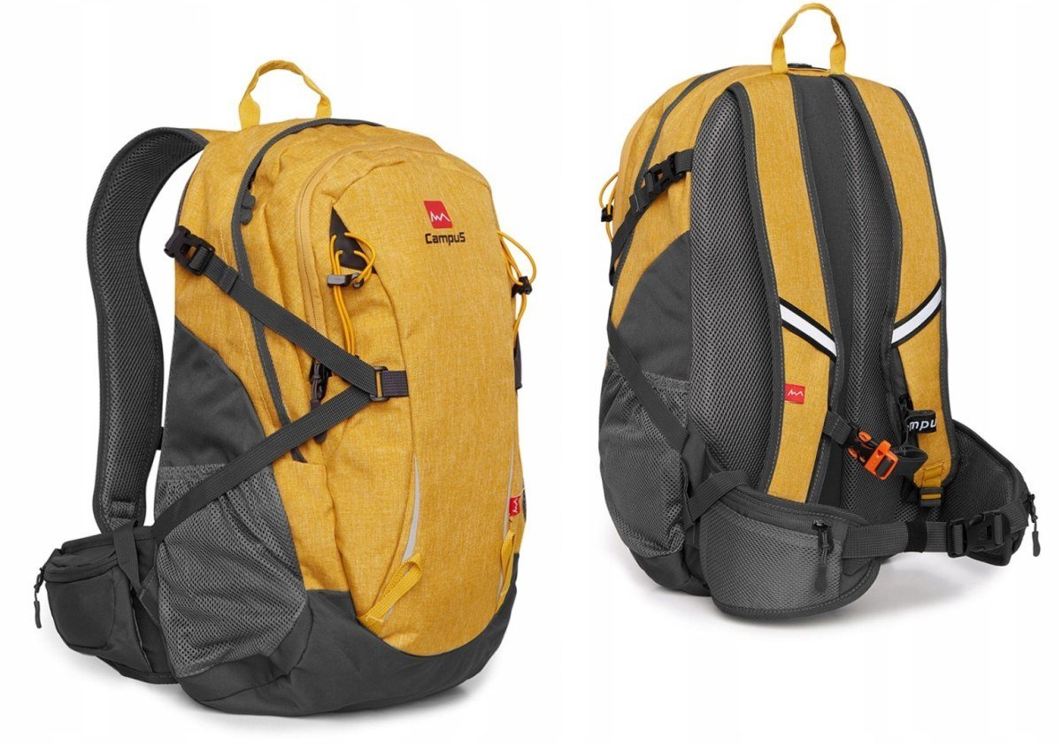 WYGODNY PLECAK GĂ“RSKI CAMPUS MULLACO POJEMNOĹšÄ† 30L Ĺ»Ă“ĹTY