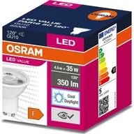 Żarówki LED - Osram LED 5W GU10 350lm 6500K - miniaturka - grafika 1