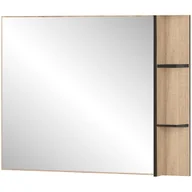 Lustra - NABBI Uniwersalne lustro ścienne Verify M - dąb sonoma / wenge - miniaturka - grafika 1
