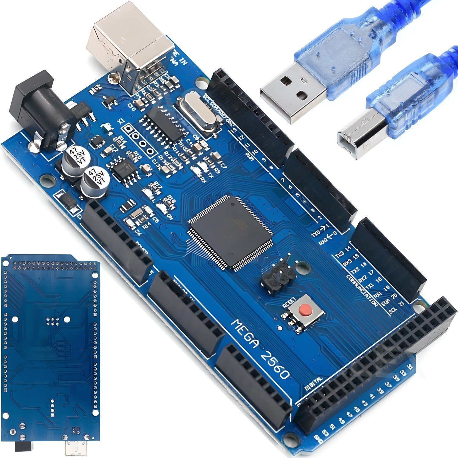 Retoo ARDUINO MEGA2560 R3 MODUŁ PŁYTA ATmega KABEL USB-B