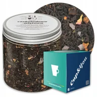 Herbata - Herbata czarna CZEKOLADOWO MIĘTOWA o smaku czekoladki After Eight PREMIUM - herbata liściasta sypana mieszanka napar susz - gotowa na prezent upominek - miniaturka - grafika 1