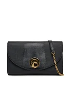 Torebki damskie - Coccinelle Torebka Tod Coccinellenikla Lizard E1 TOD 15 01 01 Czarny - miniaturka - grafika 1