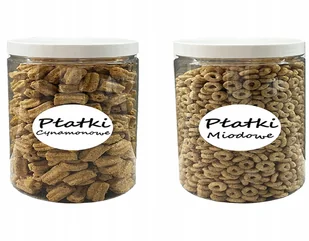 POJEMNIK PLASTIKOWY SŁOIK BIAŁA ZAKRĘTKA 1L 2 SZTUKI + ETYKIETY - Pojemniki kuchenne - miniaturka - grafika 1