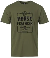 Koszulki męskie - t-shirt HORSEFEATHERS JACK T-SHIRT Loden Green - miniaturka - grafika 1