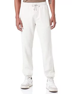 Spodenki męskie - s.Oliver Detroit męskie spodnie do biegania z mieszanki bawełny, biały, XXL - grafika 1