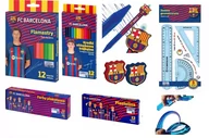 Przybory szkolne - Zestaw plastyczny FC Barcelona Astra chłopiec szkoła - miniaturka - grafika 1