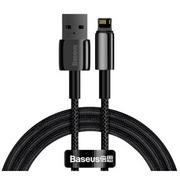 Kable USB - Baseus Kabel Lightning 2.4A Oplot Metal 100CM - miniaturka - grafika 1