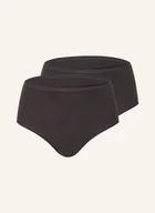 Majtki damskie - Schiesser Figi Pełne, 2 Szt. 95/5 schwarz - SCHIESSER - miniaturka - grafika 1