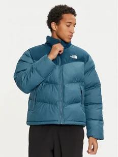 The North Face Kurtka puchowa Saikuru NF0A853I Niebieski Regular Fit - Kurtki męskie - miniaturka - grafika 1