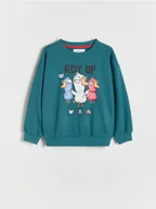 Bluzy dla chłopców - Reserved - Bluza Goose Goose Duck - morski - miniaturka - grafika 1