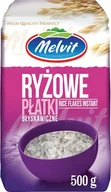 Płatki śniadaniowe i musli - Melvit Płatki ryżowe błyskawiczne 500g - miniaturka - grafika 1