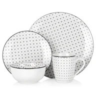 Serwisy obiadowe - Zestaw serwis obiadowy porcelanowy 16 el. O-139528 - miniaturka - grafika 1
