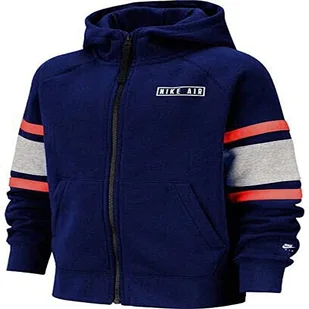 Nike B NK Air FZ, bluza męska czerwony University Red/Blue Void/White/White l - Bluzy męskie - miniaturka - grafika 1