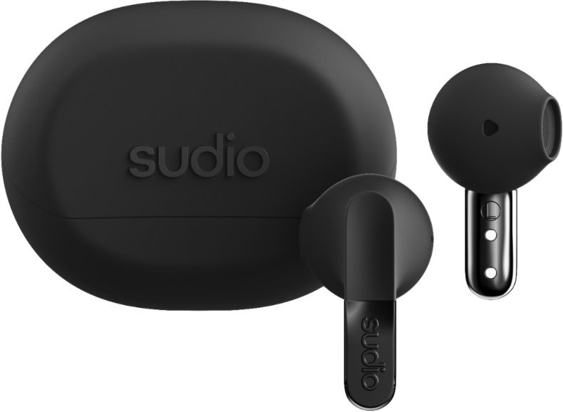 Sudio Earbuds N3 Bluetooth On-ear Microphone Onyx Black Wireless N3BLK