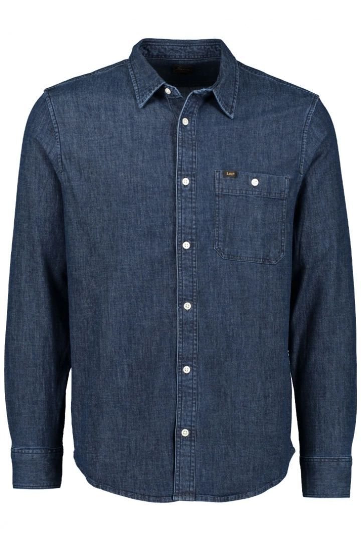 camicie uomo lee 112355891 maple wash