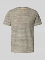 Koszulki męskie - T-shirt o kroju regular fit z okrągłym dekoltem model ‘Melange’ - miniaturka - grafika 1