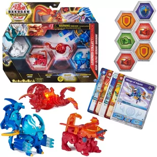 Bakugan Legends Battle Collection Pack Cycloid + 5 figurek i karty - Figurki dla dzieci - miniaturka - grafika 1