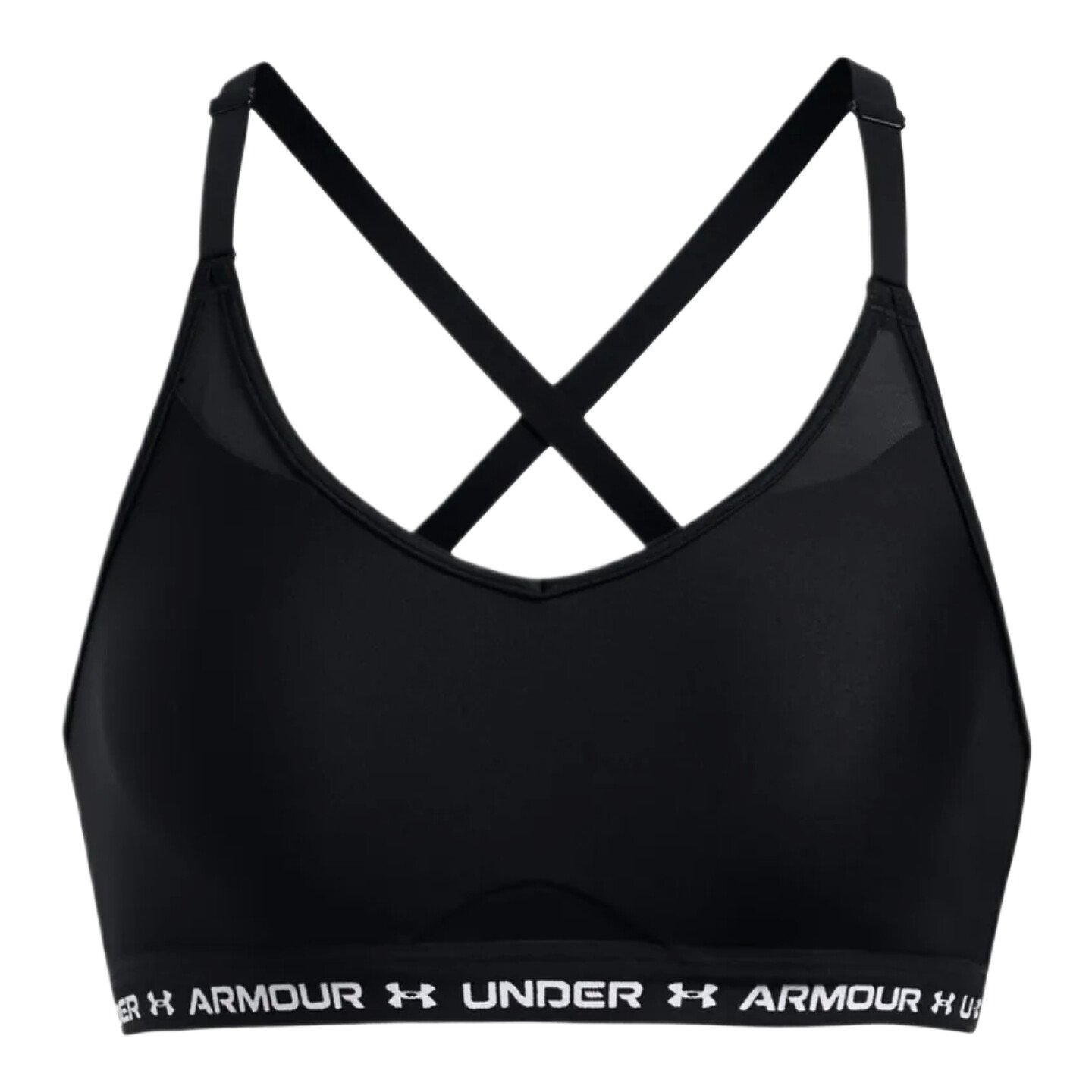 Biustonosz damski Under Armour Crossback Low Bra Black XL