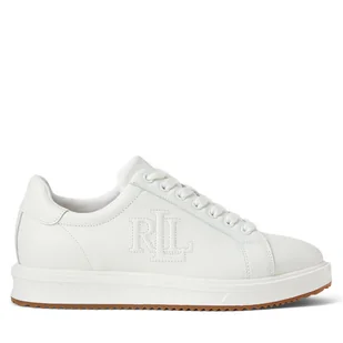 Sneakersy LAUREN RALPH LAUREN Ainsley Sk Ltl 802959228001 Biały - Sneakersy damskie - miniaturka - grafika 1